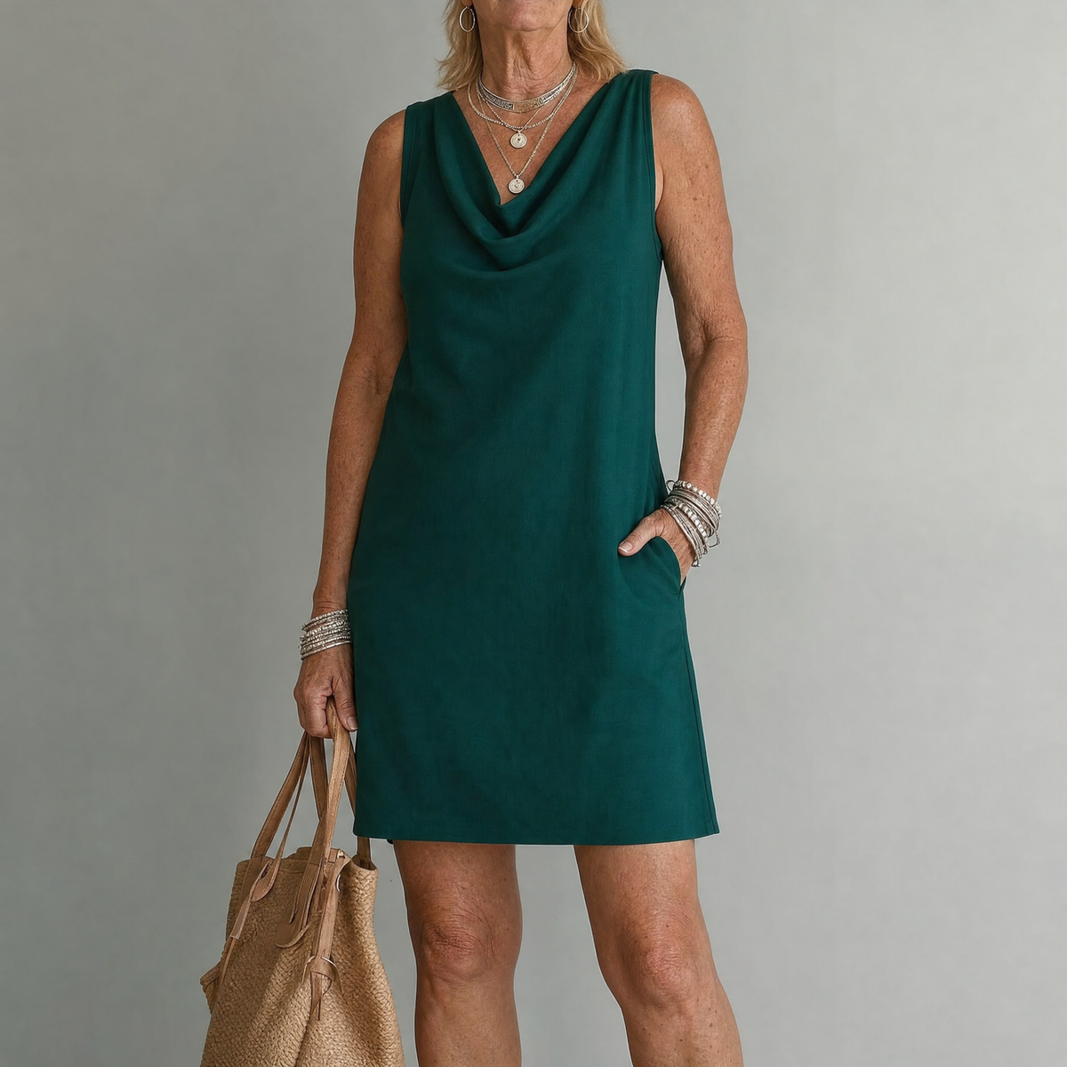 Haven | Robe courte élégante avec poches