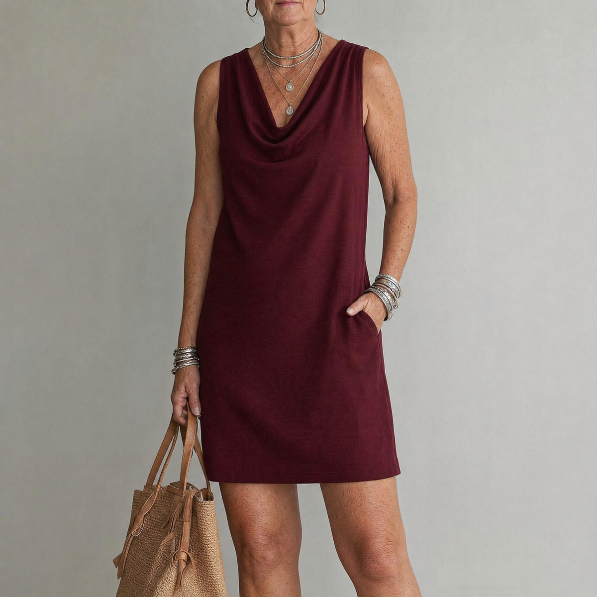 Haven | Robe courte élégante avec poches