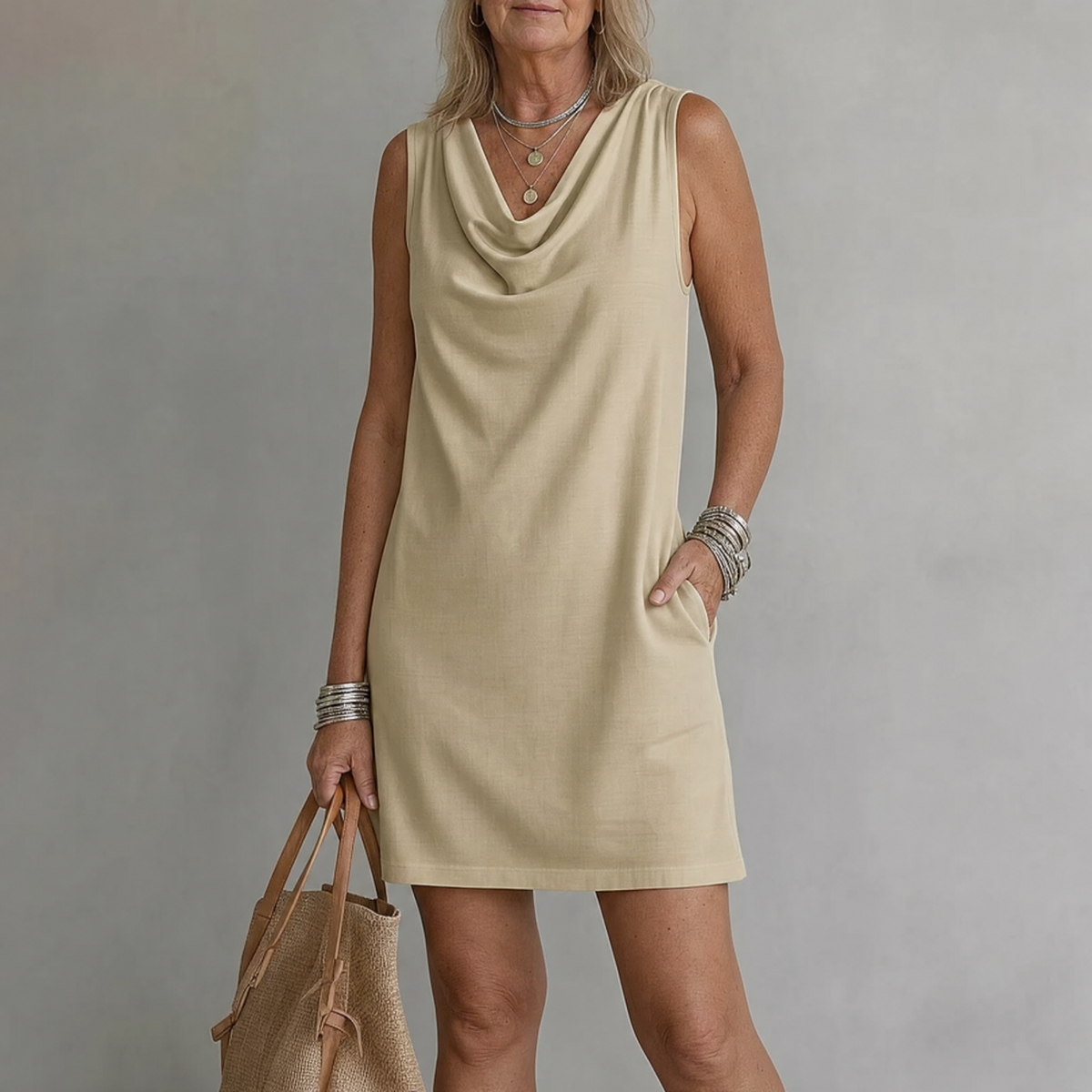 Haven | Robe courte élégante avec poches