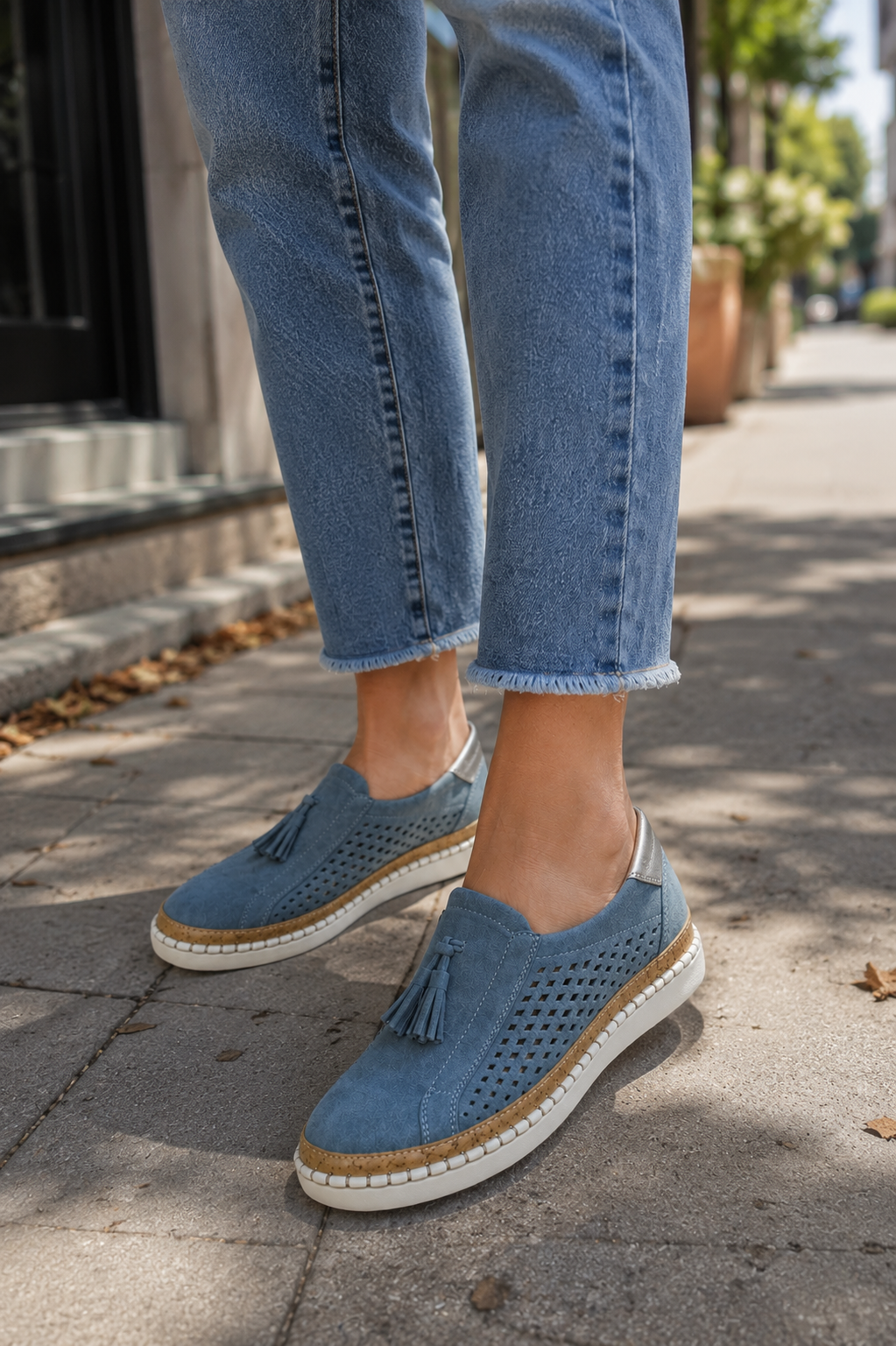 Christine | Mocassins orthopédiques confort en suède