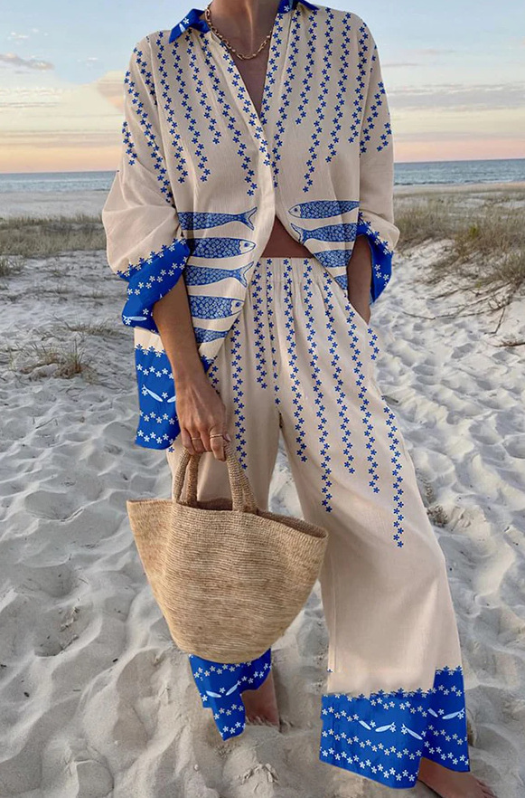 Marjorie | Ensemble de style bord de mer