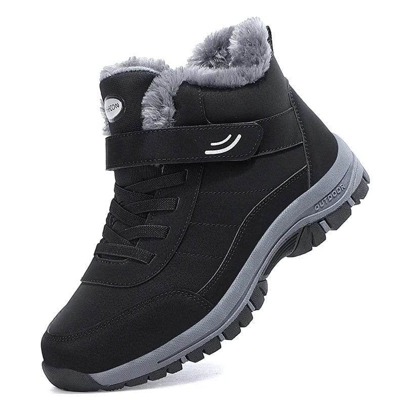 Bottines d’hiver doublées | Fermeture autoagrippante