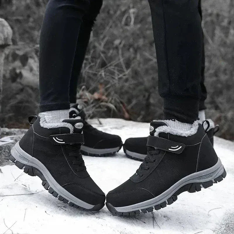 Bottines d’hiver doublées | Fermeture autoagrippante