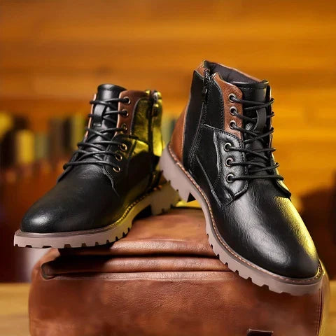 Chaussures habillées classiques à lacets pour hommes