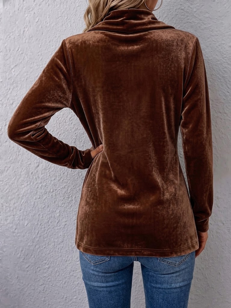 Holliwell™ | Veste classique ouverte à manches longues, revers rétro et détails boutonnés
