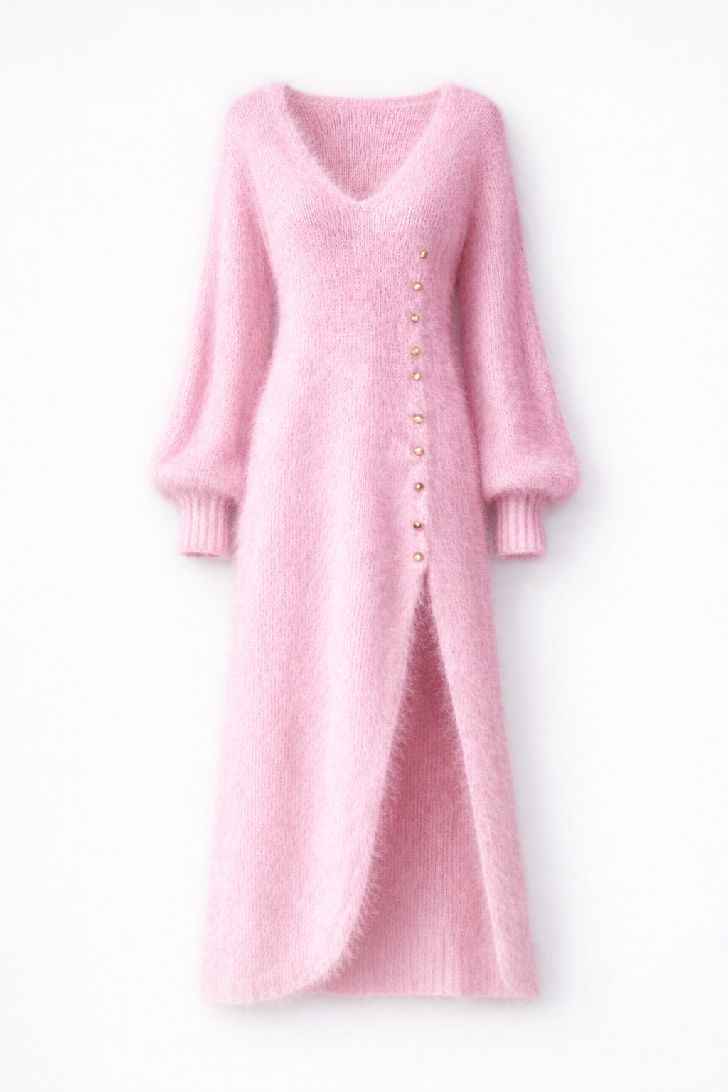 Lucie | Robe longue en tricot douillet