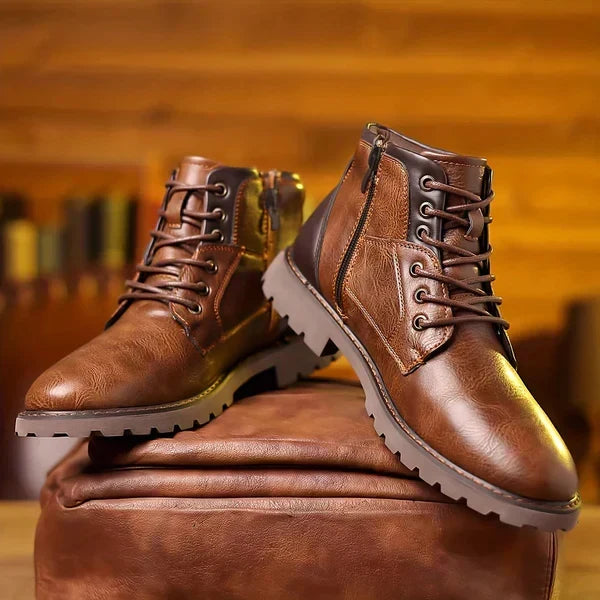 Chaussures habillées classiques à lacets pour hommes