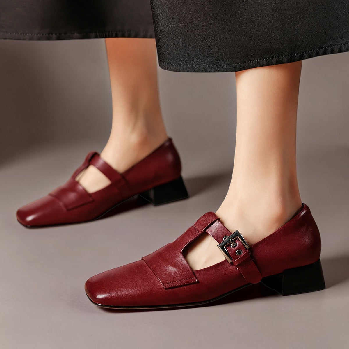 Veyra | Escarpins en cuir véritable