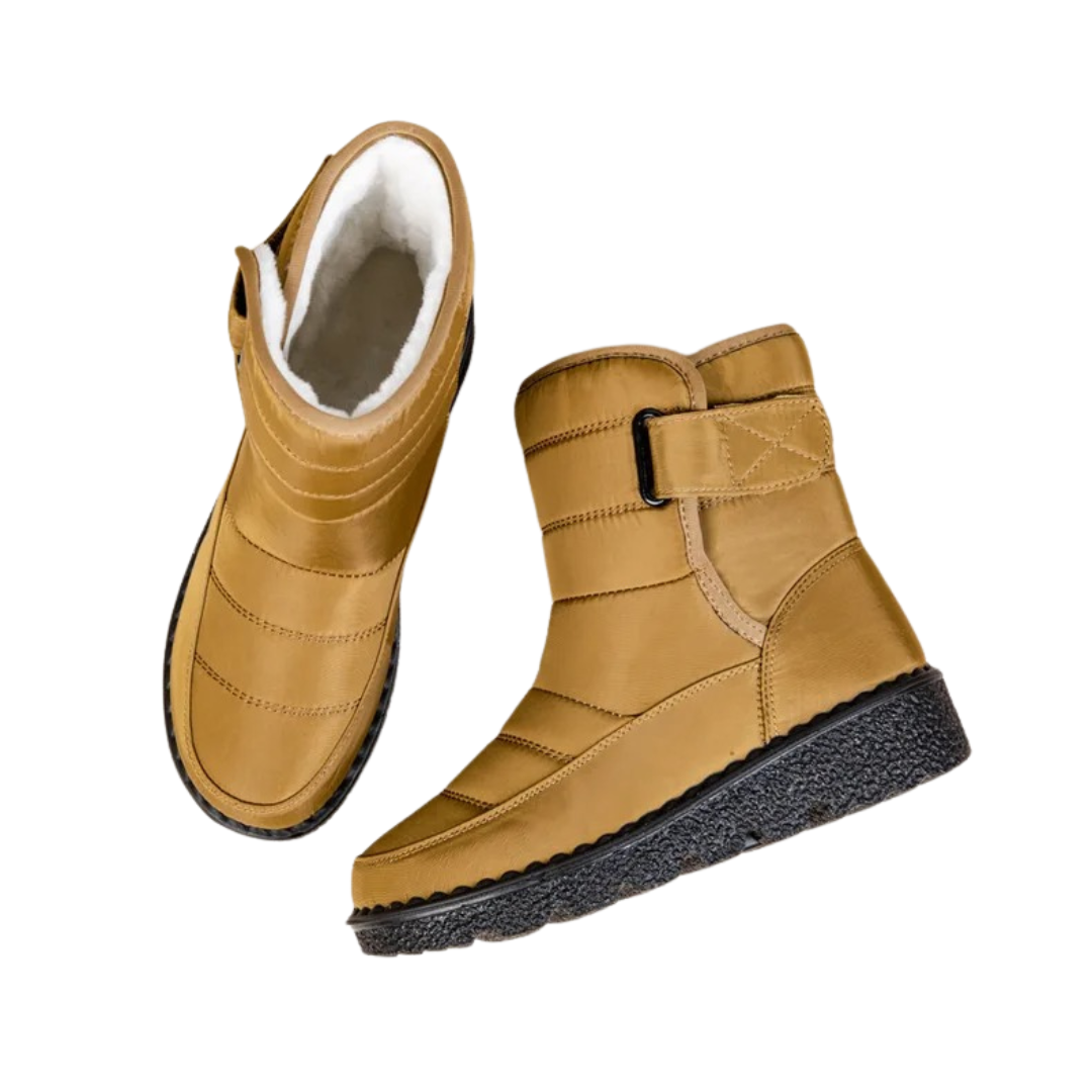 Bottines de neige pour femme | Chaudes et à semelle adhérente